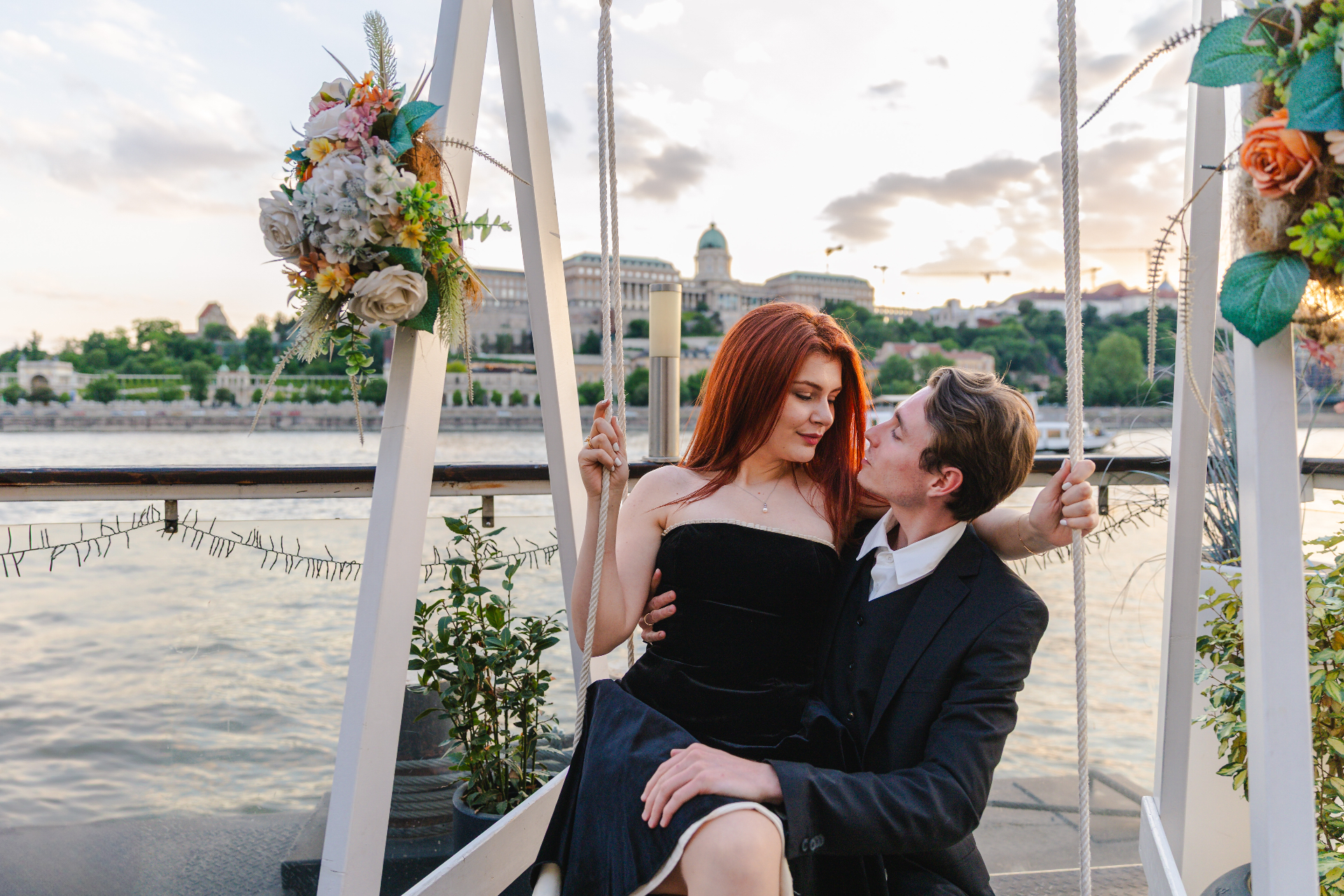 Couple by the Danube — Vivielle Events weddings and planning